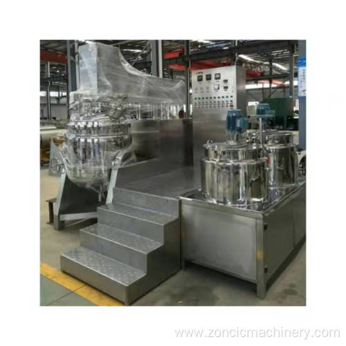 cosmetic cream mixer/vacuum homogeneous emulsifying machine